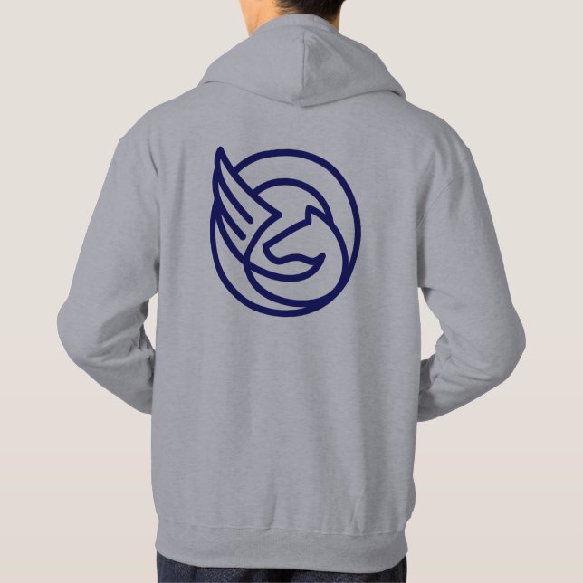 Sudadera raven hoody de equipo (Reverso)