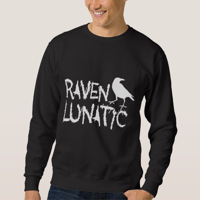 Sudadera Raven Lunatic Black Crow (Anverso)