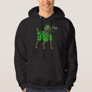 Sudadera Rawr Pitbull Dinosaur Costume Perro