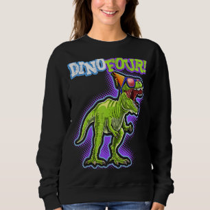 Sudadera Rawr Soy dinofour Rex Dinosaur 4ª parte de cumplea