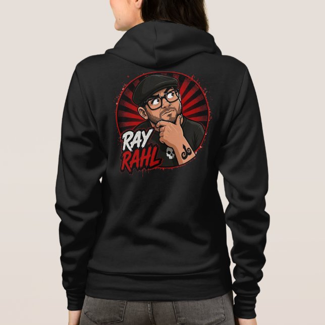 Sudadera Ray Rahl con cremallera (Reverso)