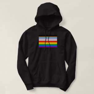 Sudadera Rayas de la Bandera de Progreso LGBTQ+