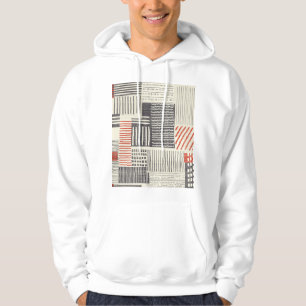 Sudadera Rayas geométricas dibujadas a mano, patrón ininter