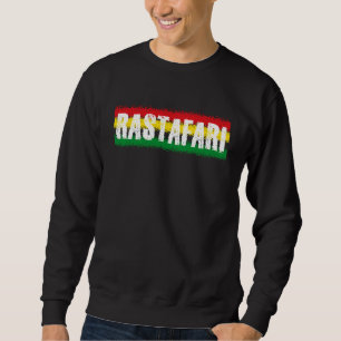 Sudadera Rayas Rastafari Jamaica Souvenir Rasta Roots Regga