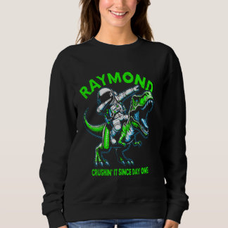 Sudadera Raymond Crushin' It Since Day One Astronaut Dinosa
