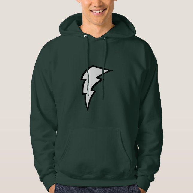 Sudadera Rayo verde (Anverso)