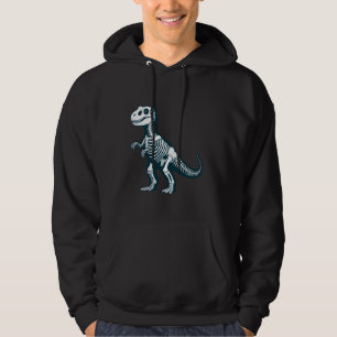 Sudadera Rayo X Dinosaurio T rex Anatomía del cuerpo Radiog