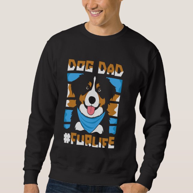 Sudadera Raza de padre de perro de montaña de Bernese - Per (Anverso)
