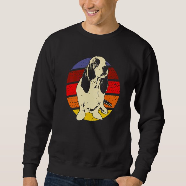 Sudadera Raza de perro Basset Hound  30 (Anverso)