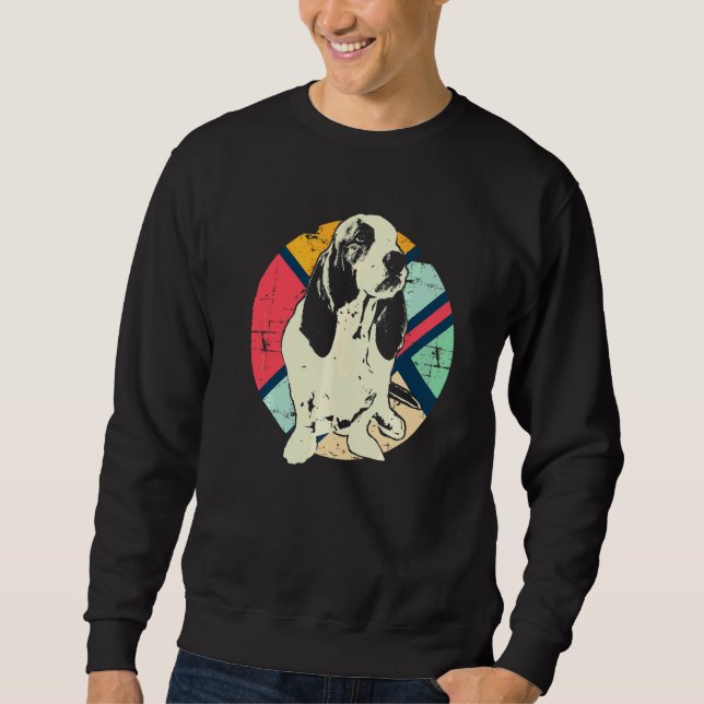 Sudadera Raza de perro Basset Hound  40 (Anverso)