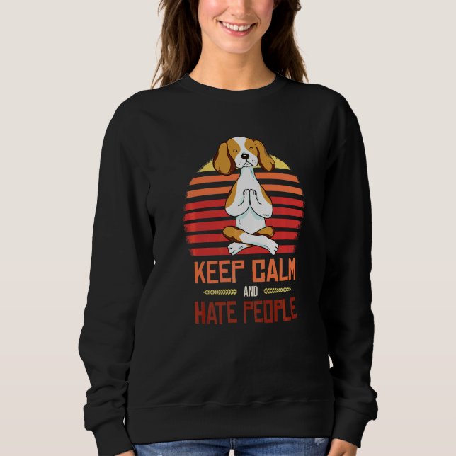 Sudadera Raza de perro Beagle 39 (Anverso)