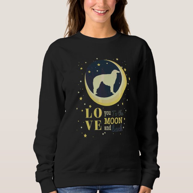 Sudadera Raza de perro Borzoi  1 (Anverso)