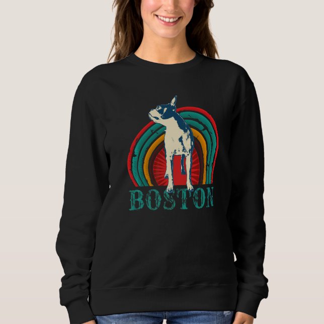 Sudadera Raza de perro Boston Terrier 103 (Anverso)