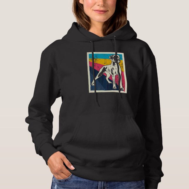 Sudadera Raza de perro boxer alemán (Anverso)