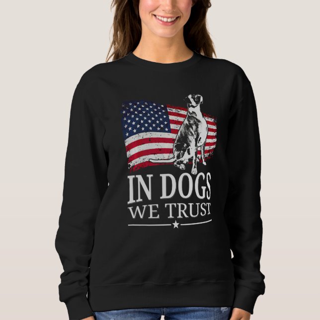 Sudadera Raza de perro boxer alemán  26 (Anverso)