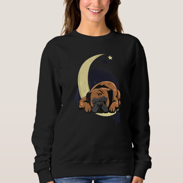 Sudadera Raza de perro boxer alemán  56 (Anverso)