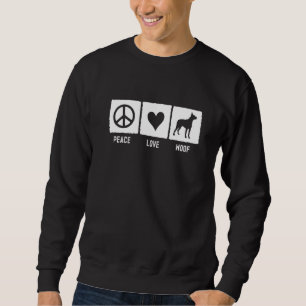Sudadera Raza de perro boxer alemán  9