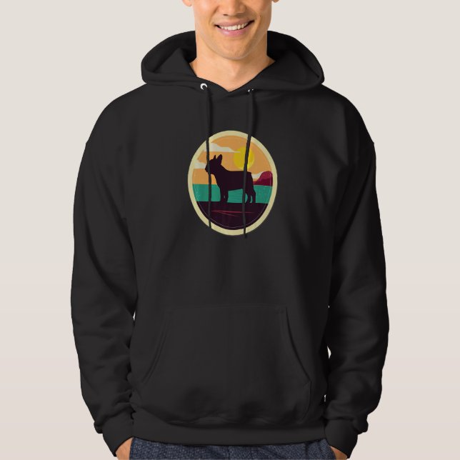 Sudadera Raza de perro Bulldog Francés Frenchie (Anverso)