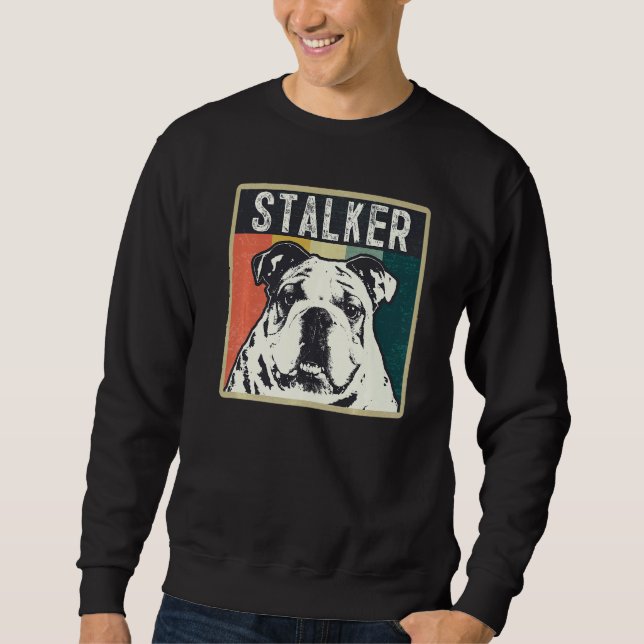Sudadera Raza de perro Bulldog Inglés Británico  3 (Anverso)