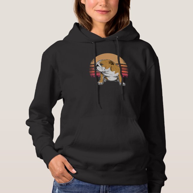 Sudadera Raza de perro Bulldog inglesa 176 (Anverso)