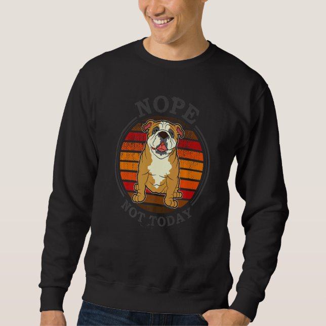 Sudadera Raza de perro Bulldog inglesa 7 (Anverso)