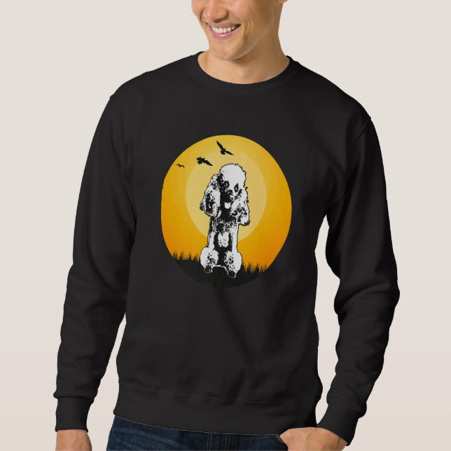 Sudadera Raza de perro Caniche 35 (Anverso)