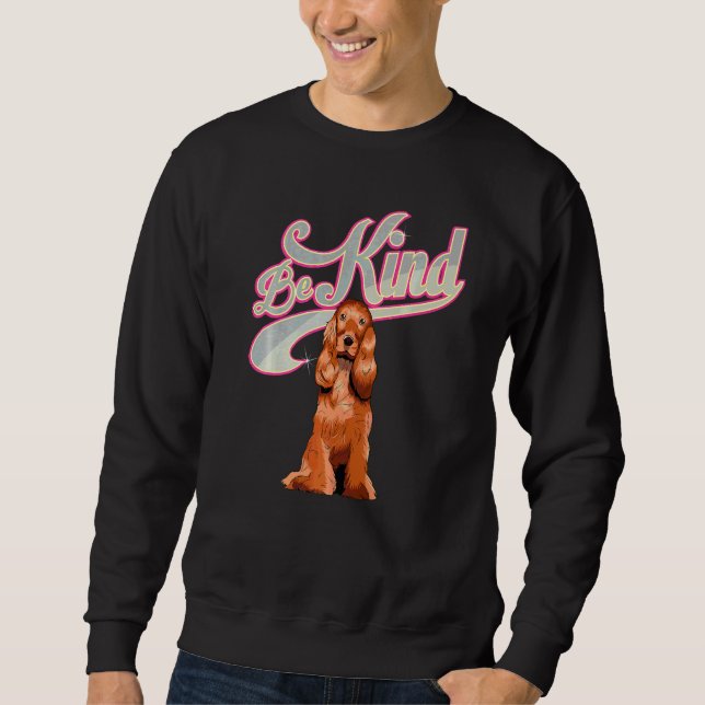 Sudadera Raza de perro Cocker Spaniel inglés  29 (Anverso)