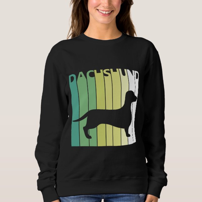 Sudadera Raza de perro de Dachshund (Anverso)