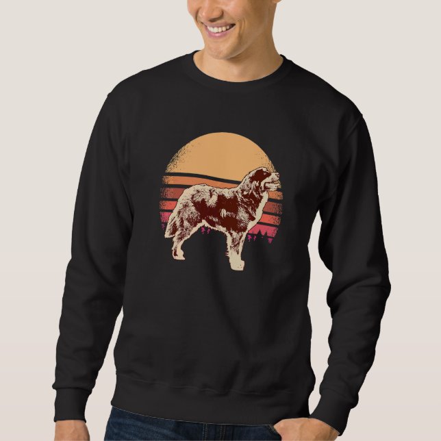 Sudadera Raza de perro de montaña bernés  59 (Anverso)