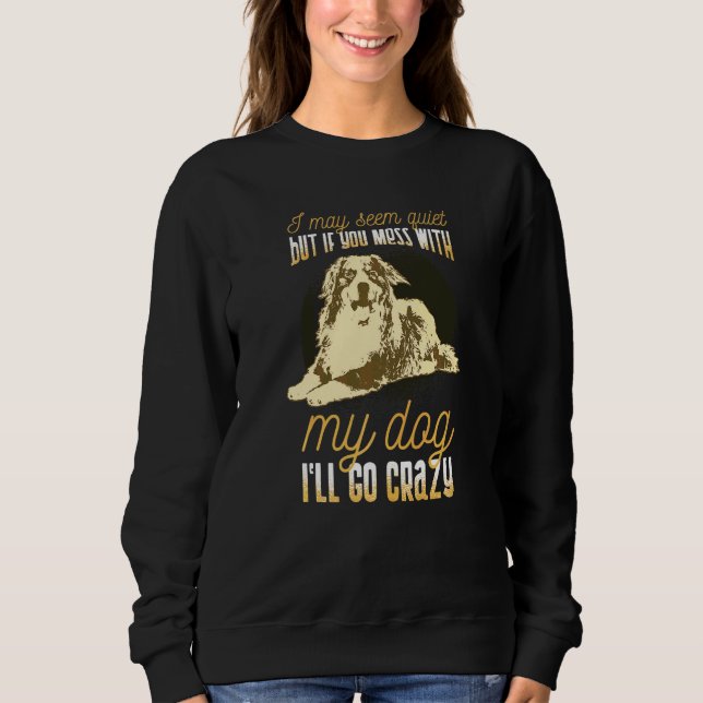 Sudadera Raza de perro de montaña bernés  64 (Anverso)