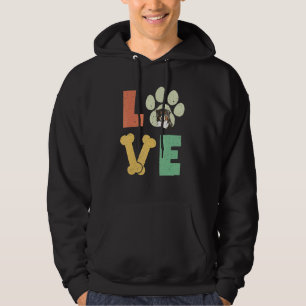 Sudadera Raza de perro de montaña Bernese de amor