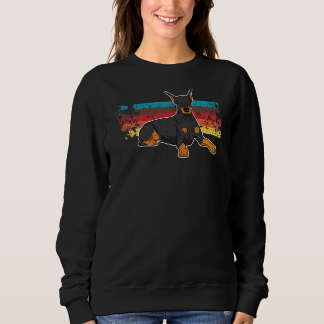 Sudadera Raza de perro Dobermann 17 (Anverso)