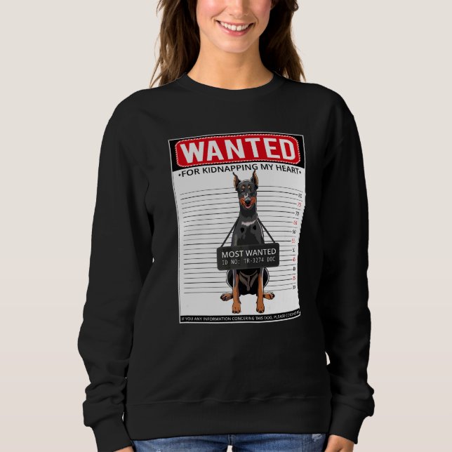 Sudadera Raza de perro Dobermann  20 (Anverso)