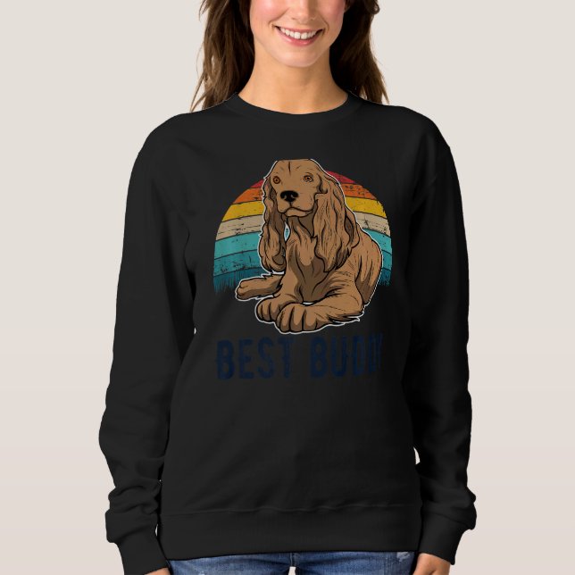 Sudadera Raza de perro española Cocker 48 (Anverso)