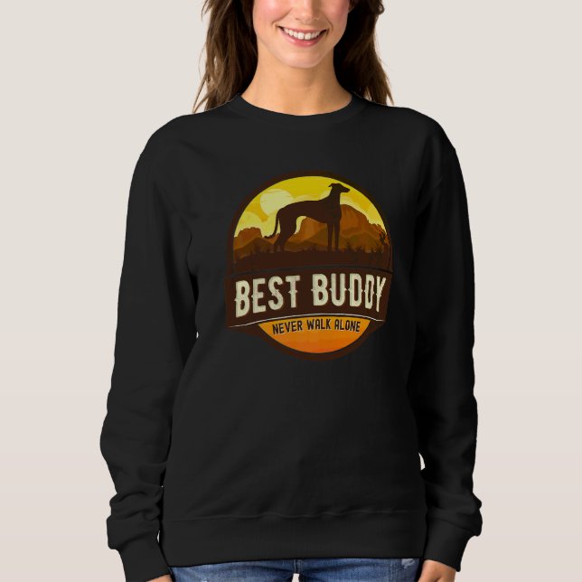 Sudadera Raza de perro Galgo Windhound  10 (Anverso)
