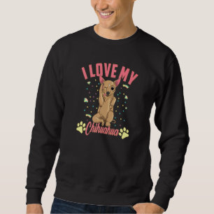 Sudadera Raza de perro me encanta mi ventilador de perro de