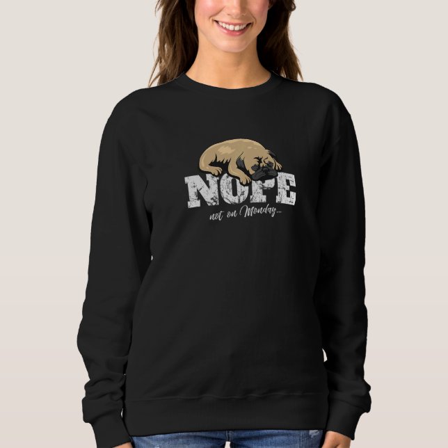 Sudadera Raza de perro Pug Mops Carlin 15 (Anverso)