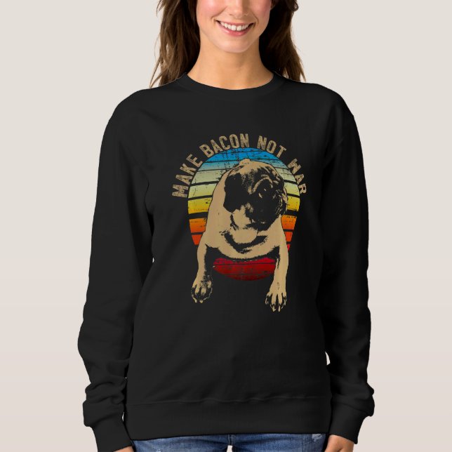 Sudadera Raza de perro Pug Mops Carlin 6 (Anverso)