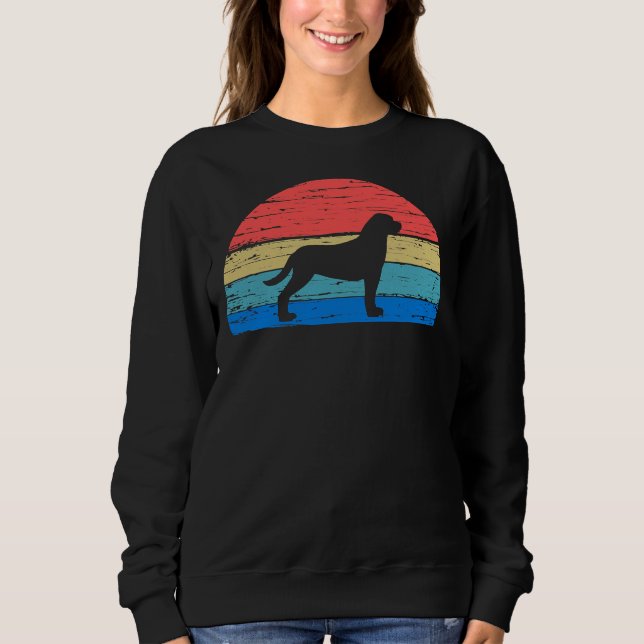 Sudadera Raza de perro retro de Rottweiler Guay (Anverso)