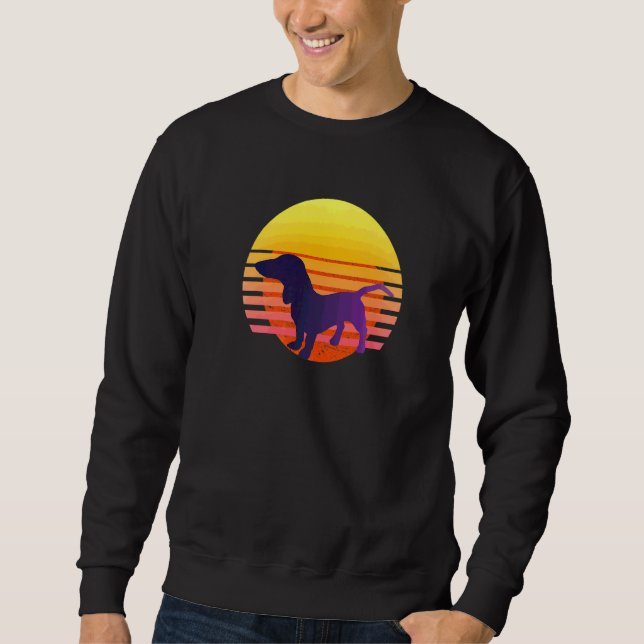 Sudadera Raza de perro salchicha Dachshund  16 (Anverso)