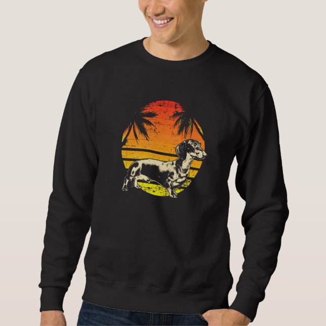 Sudadera Raza de perro salchicha Dachshund  40 (Anverso)
