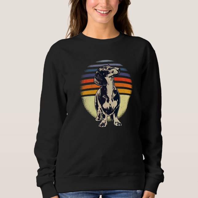 Sudadera Raza de perro salchicha Dachshund  89 (Anverso)