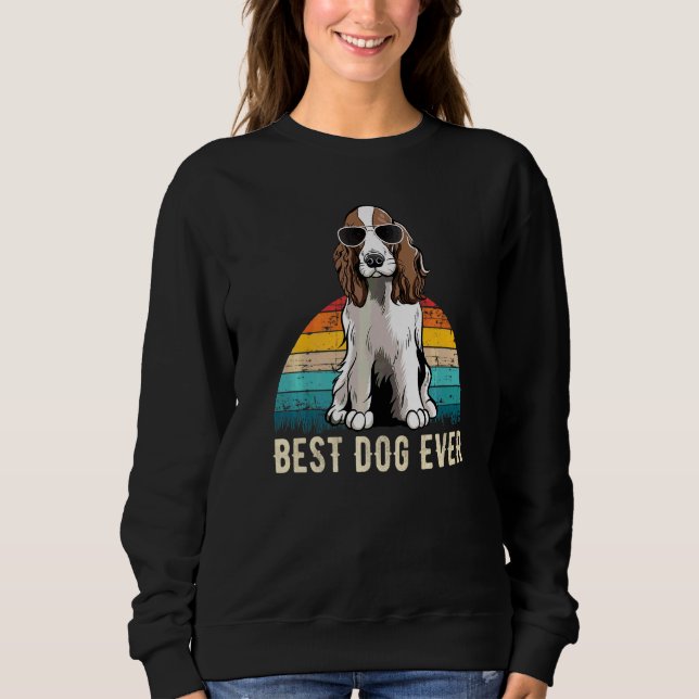Sudadera Raza de perro Springer Spaniel inglés  13 (Anverso)