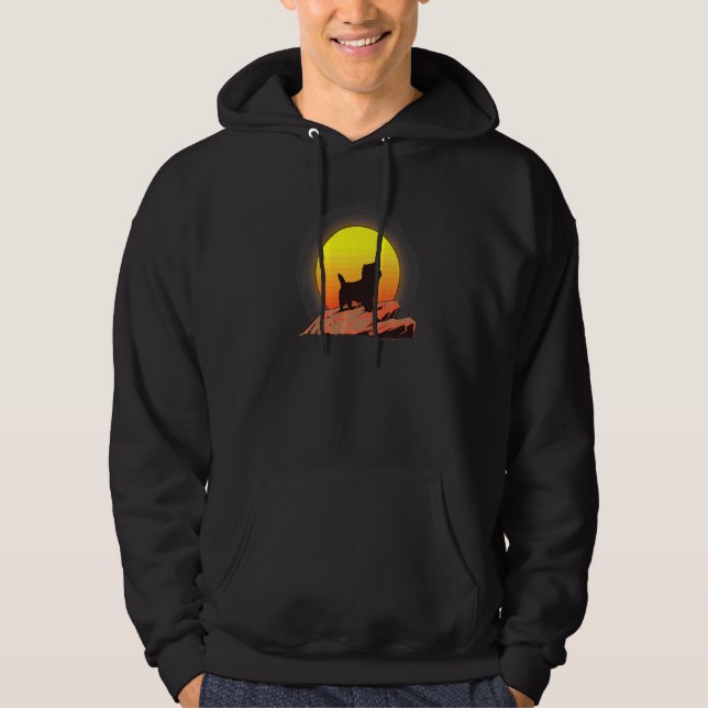 Sudadera Raza de perro terrier cairn  6 (Anverso)