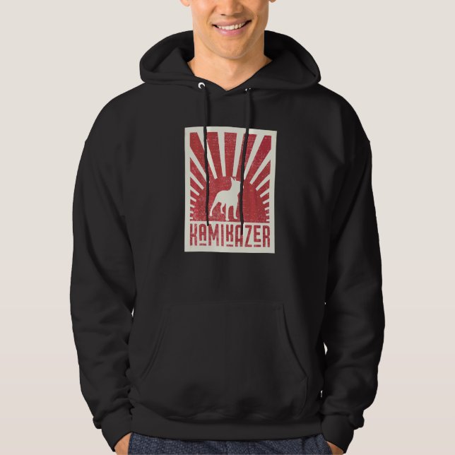 Sudadera Raza de perro Terrier de Boston  38 (Anverso)