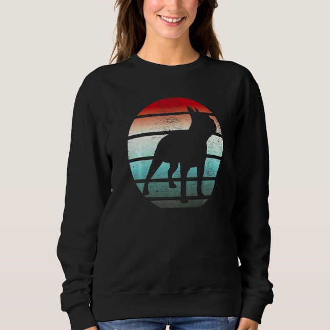 Sudadera Raza de perro Terrier de Boston  44 (Anverso)