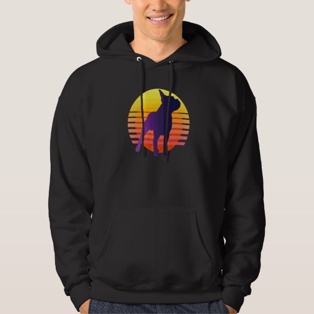 Sudadera Raza de perro Terrier de Boston  46 (Anverso)
