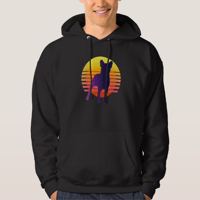 Sudadera Raza de perro Terrier de Boston  49 (Anverso)