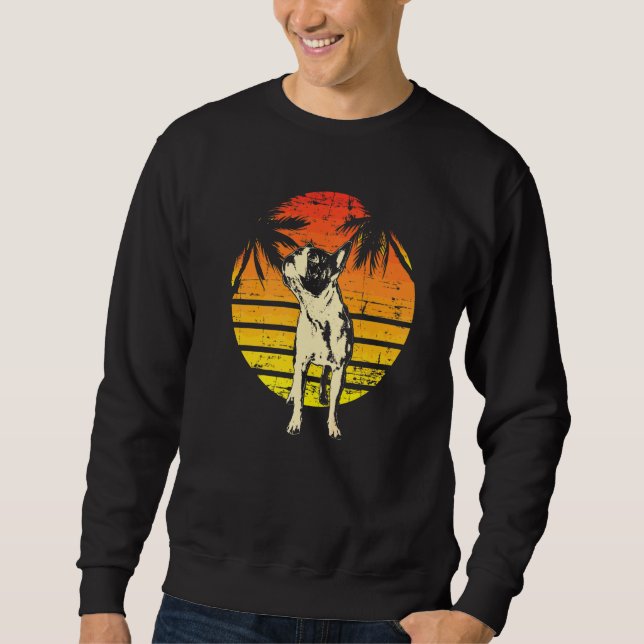 Sudadera Raza de perro Terrier de Boston  79 (Anverso)