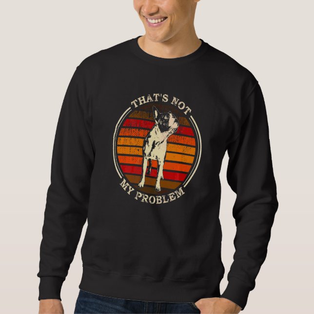 Sudadera Raza de perro Terrier de Boston  81 (Anverso)